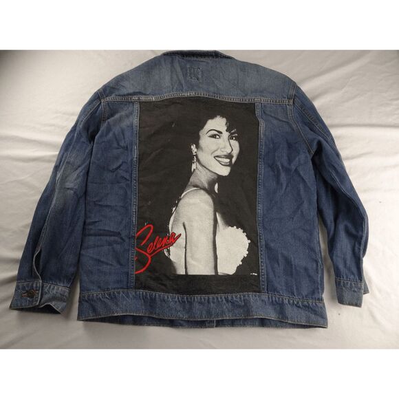 Kensie Jeans Selena Button Distressed Jacket - Picture 6 of 9